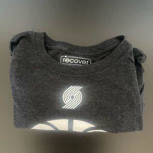 Recover Greyish Black Rip City Shirt